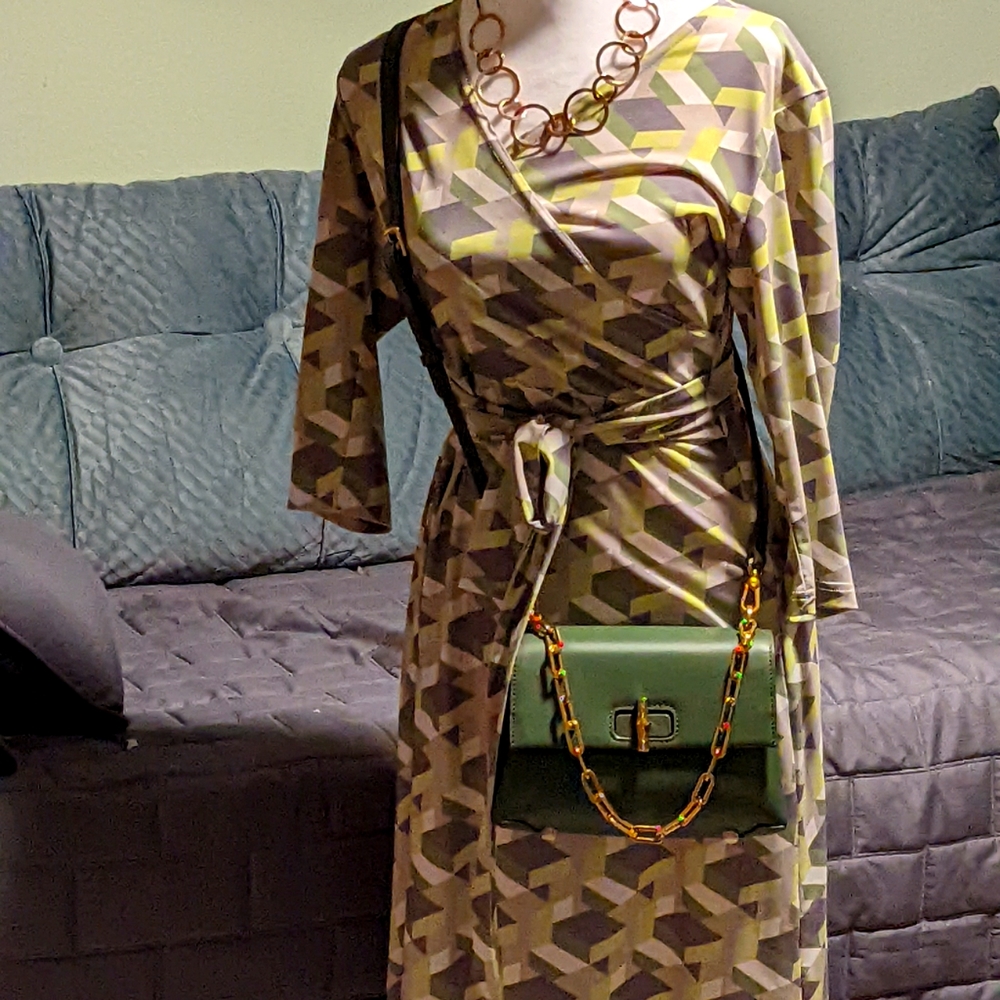 Wrap Dress faux for the office